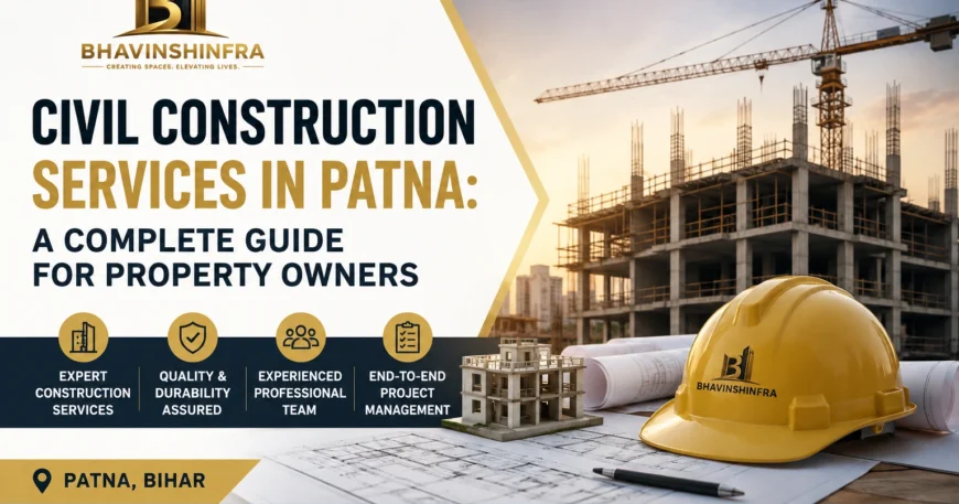 Civil Construction Services in Patna for Residential and Commercial Projects
